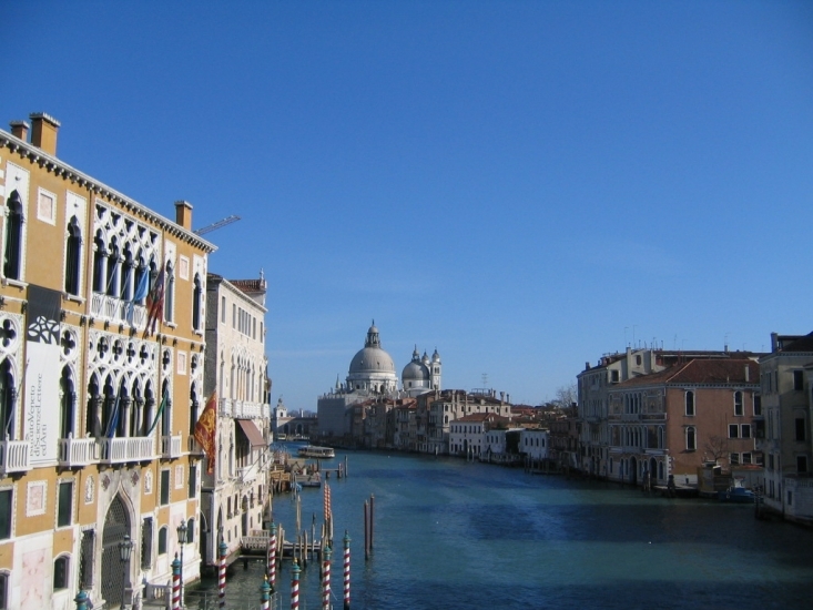 Canal Grande a Venezia dall'Accademia
